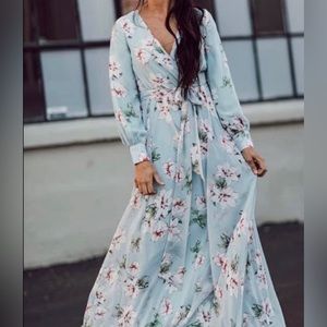 Bump friendly Maxi dress